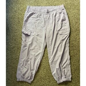 Old navy XXL lilac cargo style joggers